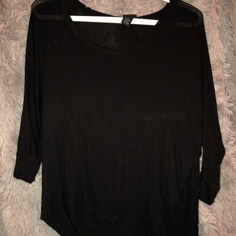 Long sleeve black shirt